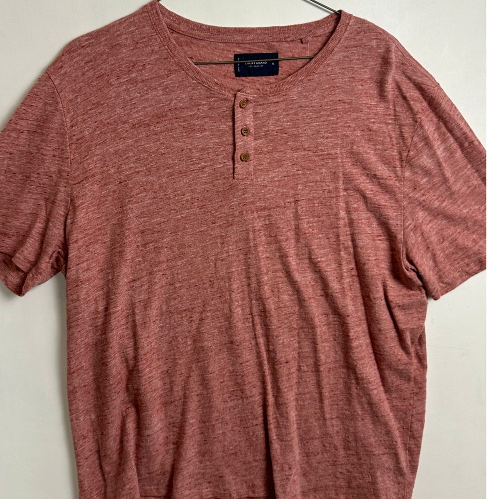 Lucky Brand Men's Half Sleeve Tee Shirt Extra Large